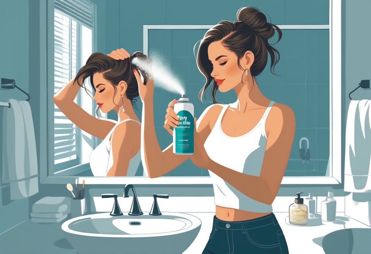 Så använder du torrschampo på rätt sätt